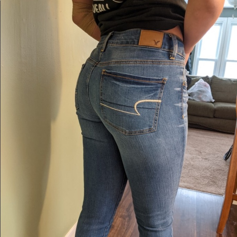 American Eagle | super stretch long size 8